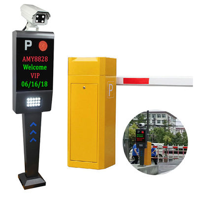 CE Kendaraan Plat Pengakuan Sistem Kontrol Akses Parkir Mobil DC12V