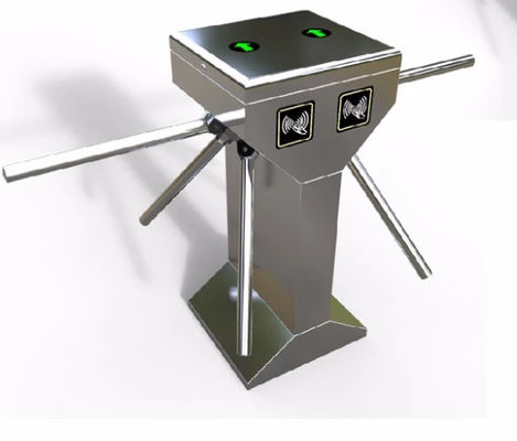 Passage Width 550mm RS485 Pedestrian Security Turnstile Gate AC220V 50HZ