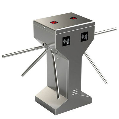 2 Cara Sistem Kontrol Akses Tripod Turnstile Tripod Vertikal 0.5NM/24V