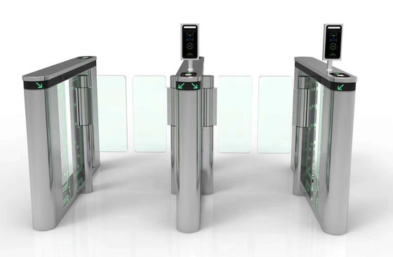 55-65 Orang/Min Gym Access Control Fastlane Turnstiles IP54