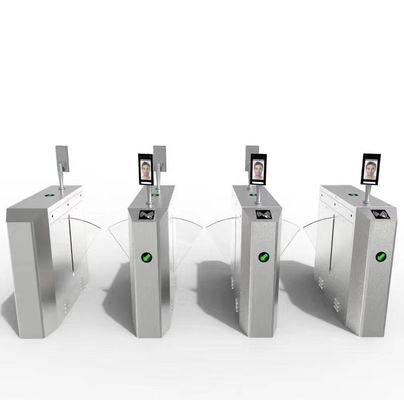 Passage Width 550-600mm Retractable Flap Barriers Wing Gate Turnstile IP40