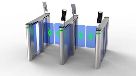 Aluminium Alloy Speed ​​​​Lane Gate Turnstile 220V 50Hz Fastlane Turnstiles
