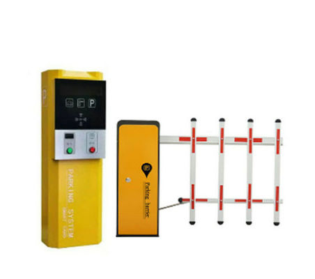 Sistem Tiket Parkir Mobil Berbasis Baja Kaca Tempered RFID Outdoor / Indoor