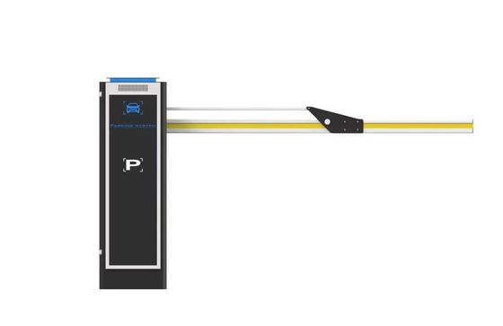Gerbang Keamanan Parkir Mobil RS485 Rising Arm Barrier OEM ODM