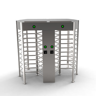 Pintu Putar Tinggi Penuh 304 Stainless Steel AC 220V 50Hz