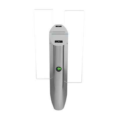550mm Single Lane Flap Barrier Card Reader Pintu Putar 0.2s