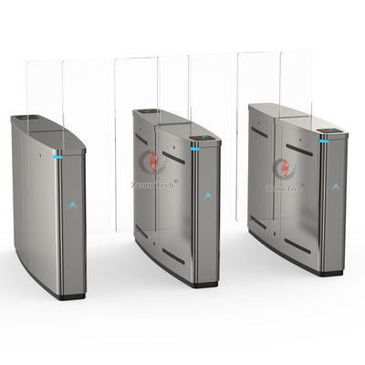 Anti Pinch 304 Stainless Steel Akses Kontrol Sliding Gate Turnstile 600mm