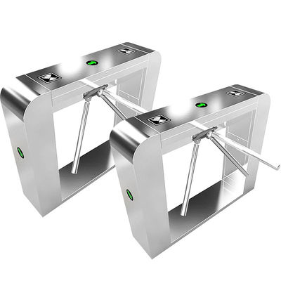 Passage Width 550mm Automatic Tripod Turnstile Gate Waktu Pembukaan 0,2 detik