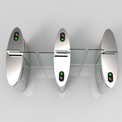 Sistem Kontrol Akses Pembaca RFID Bidirectional Sliding Gate Turnstile IP54