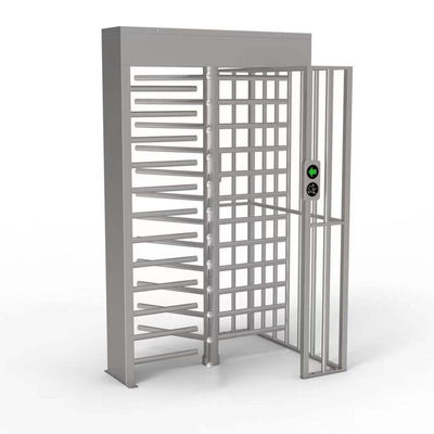 30-40 Orang / Min Pintu Putar Biometrik Tinggi Penuh 1500 * 1500 * 2300mm