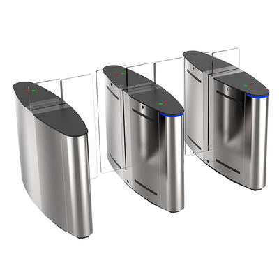 SS304 Face Recognition Sliding Gate Turnstile Passage Lebar 550mm