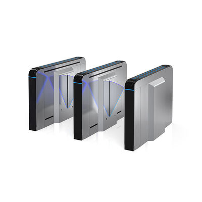 RS485 TCP Flap Barrier Pintu Putar Gerbang Kecepatan Pejalan Kaki AC220V