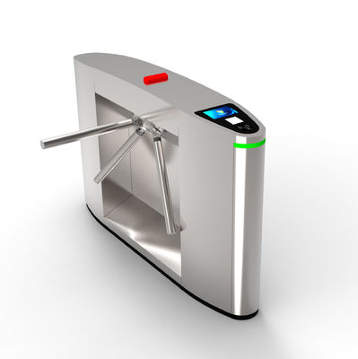 Keamanan Tripod Turnstile Gate Efisien Pembaca Kartu RFID Untuk Masuk dengan Mudah