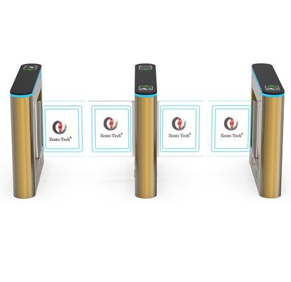 DC Motor Access Control Turnstile Gate Gerbang Penghalang Swing Bidirectional