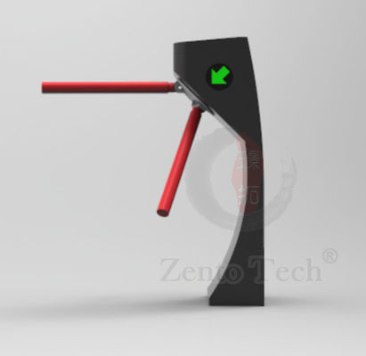 Kontrol Akses Otomatis Penuh Gerbang Turnstile Double Arm Untuk Gym Area Scenic