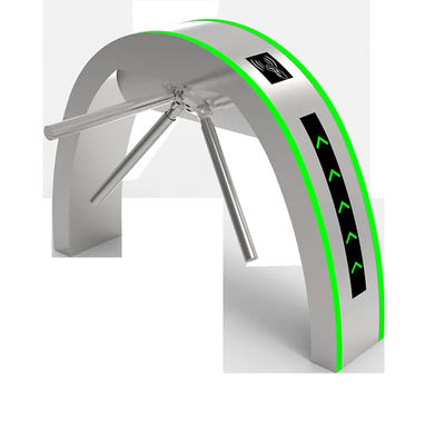 Otomatis Keamanan Tripod Turnstile Gerbang Face Recognition Turnstile Untuk Gym Area Scenic