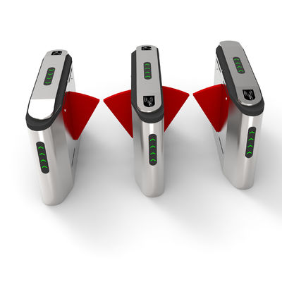 Bandara Keamanan Flap Barrier Turnstile Swing Gate Face Recognition Parking Qr Code
