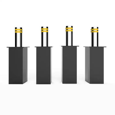 Pertahanan tahan lama Keamanan yang kuat Full Auto Hydraulic Bollards