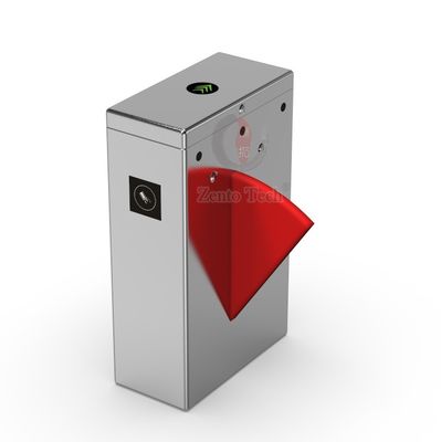 OEM/ODM Flap Lalu Lintas Pejalan kaki Penghalang Turnstile Sistem Kontrol Akses Biometrik Pengakuan Wajah Tinggi pinggang