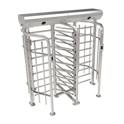 Sistem Kontrol Akses OEM/ODM Turnstile Bidirectional Lalu lintas Pejalan kaki Gerbang turnstile tinggi penuh