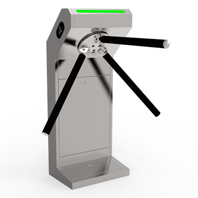 Otomatis Elektronik 3 Arm Turnstile Akses Control Turnstile Gerbang Dengan Card Reader