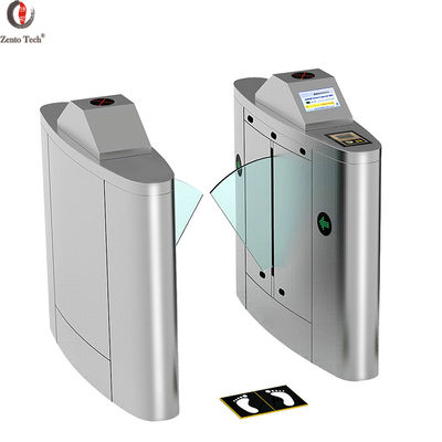 Sistem Akses Penghalang Masuk Pejalan kaki otomatis ESD Flap Barrier Turnstile
