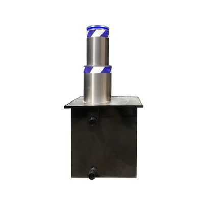 K4 High Security Hydraulic Automatic Bollards Situs Komersial Penghalang Stop Kendaraan