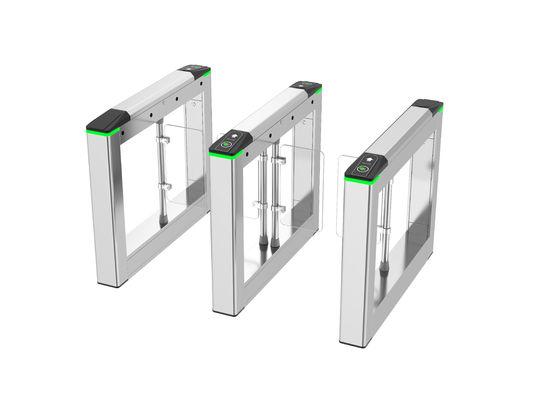 Zento Swing Barrier Gates Turnstile Access Control dengan Card Reader untuk Gedung Gym