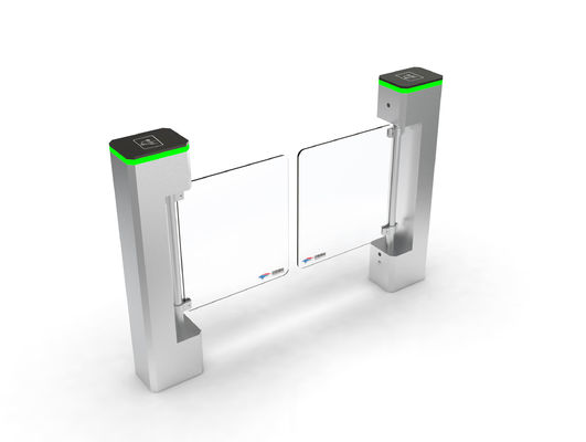 Full Automatic Swing Barrier Turnstile RFID SUS304 untuk Supermarket