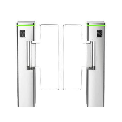 Supermarket Swing Gate Barrier Turnstile Entrance Sistem Kontrol Akses Kartu RFID