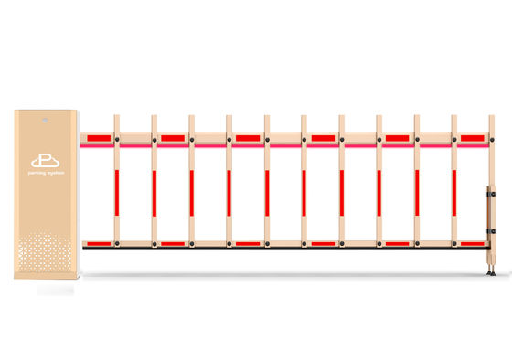 Zento 24V DC Car Parking Boom Barrier Gate untuk Manajemen Properti dengan Empat Mode Kontrol Operasi