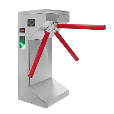 IP54 Perlindungan Kelas Tripod Turnstile Penghalang Untuk Lurus Dan Kontrol Akses tourniquet tripé