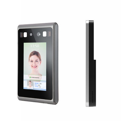 Sistem Pengenalan Wajah Biometrik 8 Inci Mesin Absensi Pembaca Wajah RAM 2GB