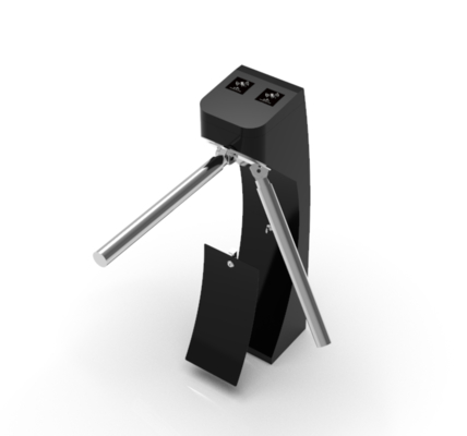 Gerbang Tripod Turnstile Baja Tahan Karat 304 210x270x980mm