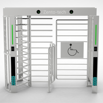 Pintu Putar Full Height dengan RFID & Pengenalan Wajah, 230KG