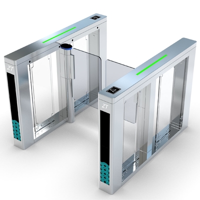 Speed Gate Turnstile 45-65 Orang/Minut dengan Kerangka Baja Rinsless 1,5mm