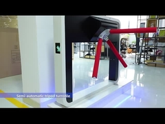 DC12V AC18V Konstruksi Situs Keamanan Pintu Putar Tripod Turnstile Gate 1s