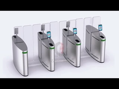 Pintu masuk kontrol akses biometrik turntile geser