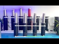 Bollard Parkir Otomatis yang Dapat Ditarik Kembali Dengan Jalur Reflektif