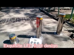 Kontrol PLC Anti Collision Electric Hydraulic Rising Bollards Untuk Jalan Masuk