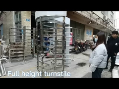 Tinggi penuh Gerbang Turnstile Keamanan Pengakuan wajah Gerbang Turnstile Keamanan Akses Masuk Tinggi