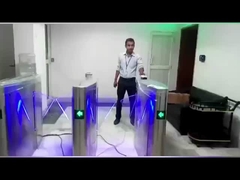 Pintu Masuk Gerbang Pintu Masuk Anti Clipping Flap Barrier 40 Orang/Min