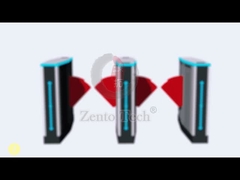 Bandara Keamanan Flap Barrier Turnstile Swing Gate Face Recognition Parking Qr Code