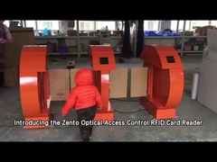 SUS 304 Sliding Gate Turnstile Barrier Turnstile Gate 1200 * 200 * 900mm