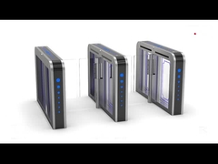 Kontrol Akses Lengan Akrilik Gerbang Keamanan Berkecepatan Tinggi 40-65 Orang/Min