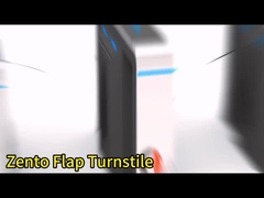 Flap barrier turnstile