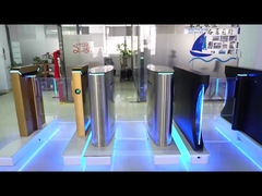 Sistem Kontrol Akses Pembaca RFID Bidirectional Sliding Gate Turnstile IP54